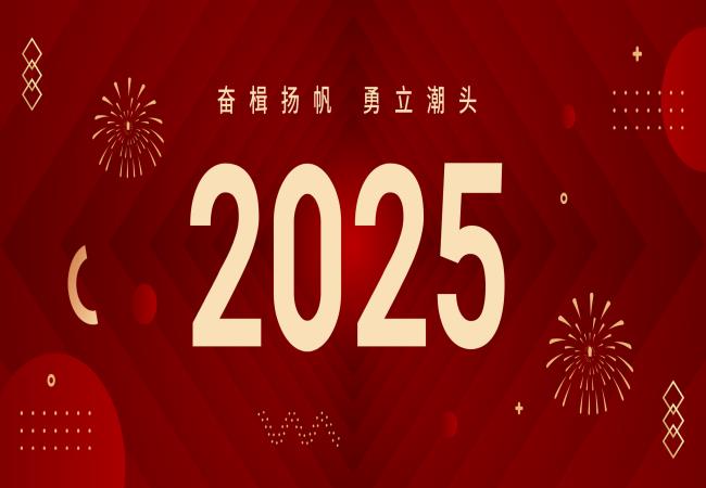 新年獻詞 | 啟航2025：奮楫揚帆，勇立潮頭